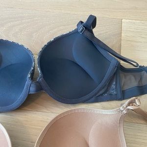Grey sheer Victoria’s Secret bombshell bra 34B